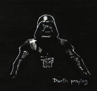 Darth praying